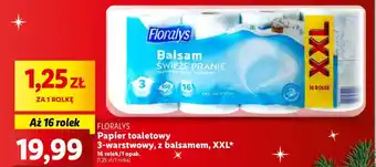 Lidl Papier toaletowy 3-warstwowy, z balsamem, XXL oferta