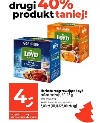 Herbata rozgrzewająca Loyd 40-45 g