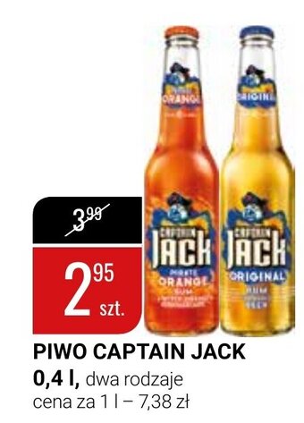 Piwo Captain Jack 400ml
