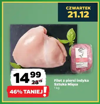 Netto Filet z piersi indyka sztuka mięsa oferta