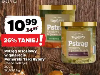 Netto Pstrąg łososiowy w galarecie pomorski targ rybny oferta