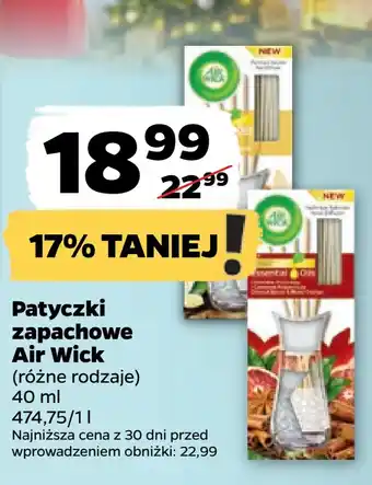 Netto Patyczki zapachowe air wick oferta
