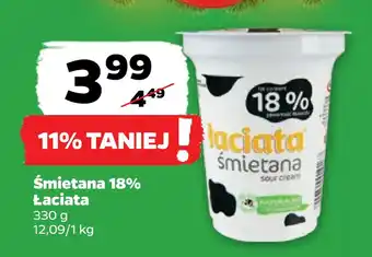 Netto Śmietana 18% łaciata oferta