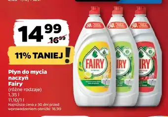 Netto Płyn do mycia naczyń fairy oferta