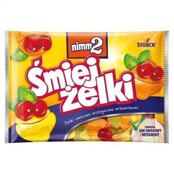 Carrefour Express Nimm2 śmiejżelki żelki owocowe wzbogacone witaminami 100 g oferta