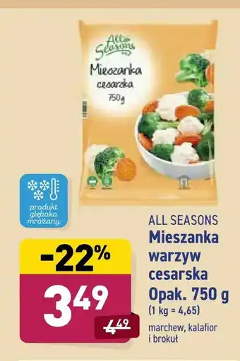 ALDI Mieszanka warzyw cesarska oferta