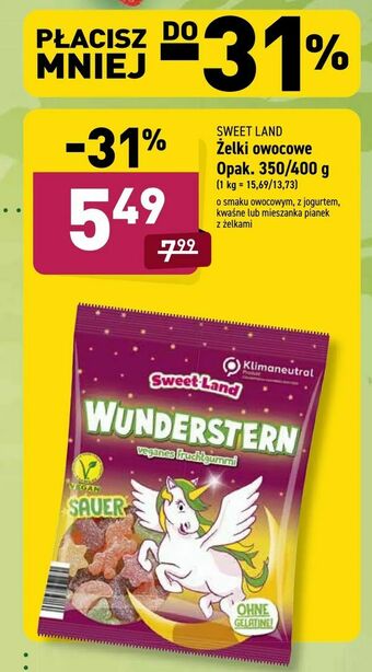 ALDI Żelki owocowe oferta