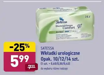 ALDI Wkładki urologiczne oferta