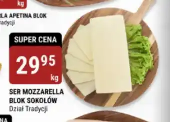 bi1 SER MOZZARELLA BLOK SOKOŁÓW 1kg oferta