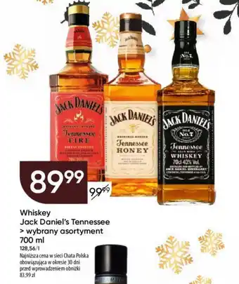Chata Polska Whiskey Jack Daniel's Tennessee 700 ml oferta