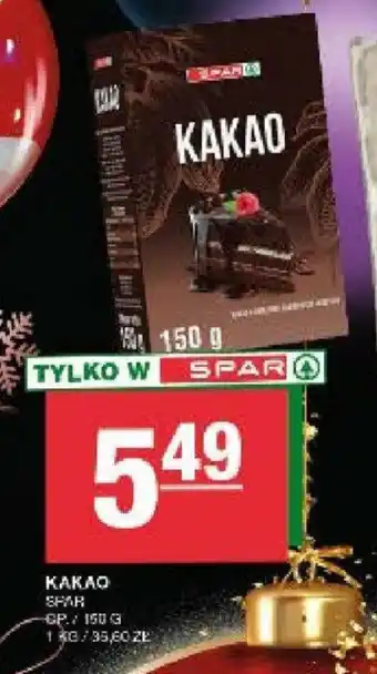 Spar KAKAO SPAR 150g oferta