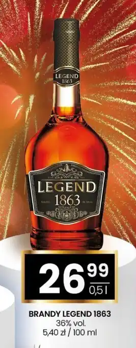 Twój Market BRANDY LEGEND 1863 0,5 L oferta