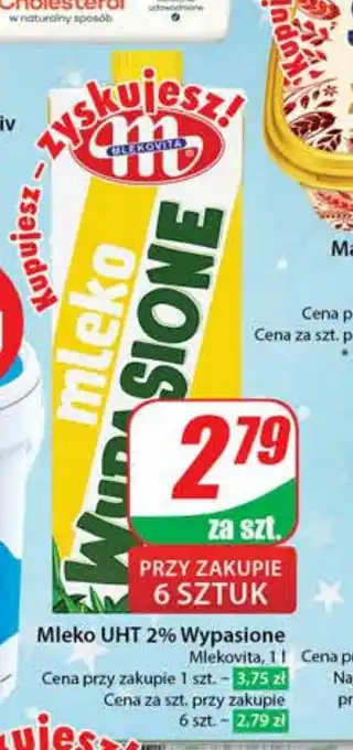 Dino Mleko UHT 2% Wypasione 1l oferta