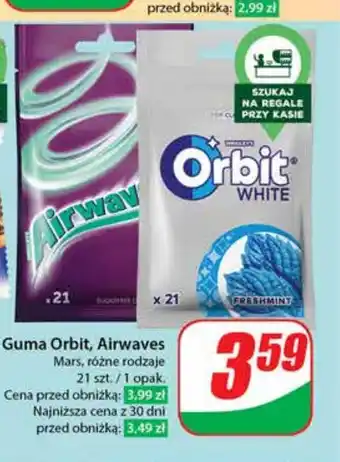 Dino Guma Orbit, Airwaves oferta
