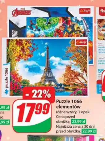 Dino Puzzle 1066 elementów oferta