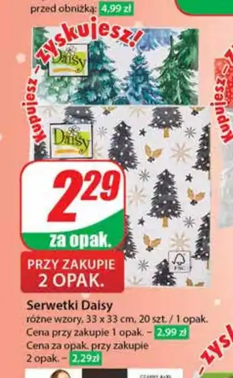 Dino Serwetki Daisy oferta