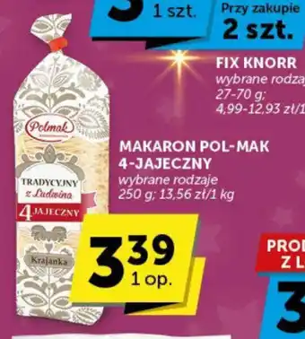 Groszek MAKARON POL-MAK 4-JAJECZNY 250g oferta