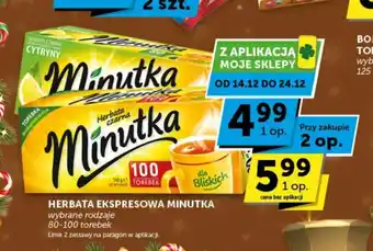Groszek HERBATA EKSPRESOWA MINUTKA 80-100 torebek oferta