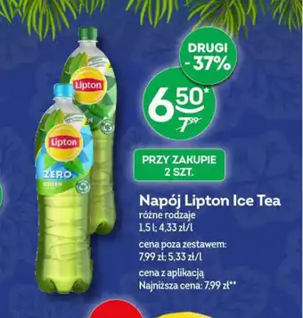 Żabka Napój Lipton Ice Tea 1,5l oferta