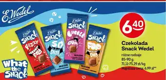 Żabka Czekolada Snack Wedel 85-90g oferta