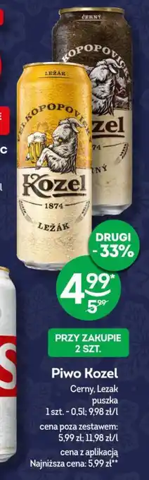 Żabka Piwo Kozel 0,5 l oferta