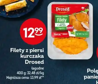 Żabka Filety z piersi kurczaka Drosed 400 g oferta