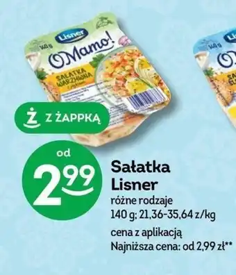 Żabka Sałatka Lisner 140 g oferta