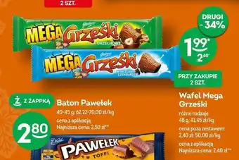 Wafel Mega Grześki 48 g