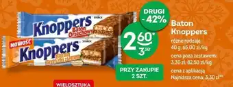 Żabka Baton Knoppers 40 g oferta