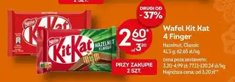 Żabka Wafel Kit Kat 4 Finger 41,5 g oferta