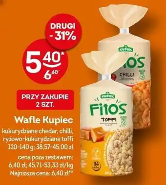 Żabka Wafle Kupiec 120-140 g oferta