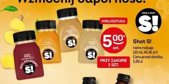 Żabka Shot S! 110 ml oferta