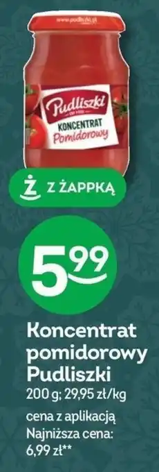 Żabka Koncentrat pomidorowy Pudliszki 200 g oferta