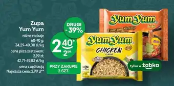 Żabka Zupa Yum Yum 60-70 g oferta