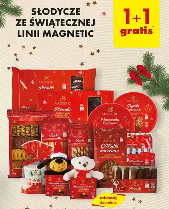 Biedronka SŁODYCZE ZE ŚWIĄTECZNEJ LINII MAGNETIC oferta