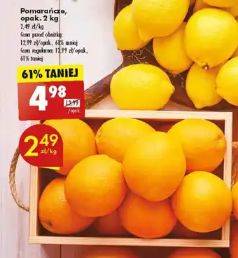 Biedronka Pomarańcze, opak. 2 kg oferta
