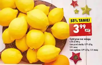 Biedronka Cytryna na wagę 1 kg oferta