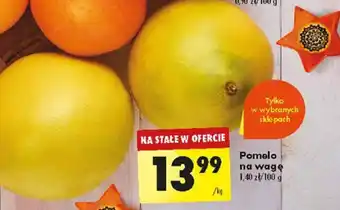 Biedronka Pomelo na wagę 1 kg oferta