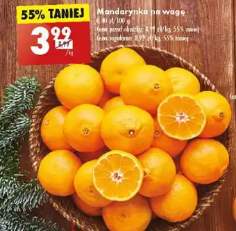 Biedronka Mandarynka na wagę 1 kg oferta