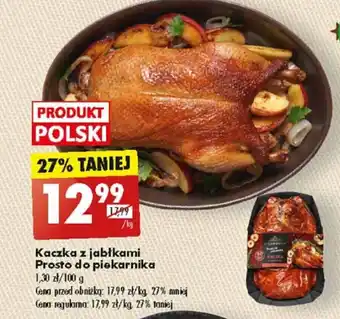 Biedronka Kaczka z jabłkami Prosto do piekarnika 1 kg oferta