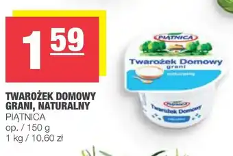 Spar Twarożek domowy grani, naturalny 150g oferta