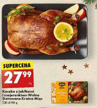 Biedronka Kaczka z jabłkami i majerankiem Wolno Gotowane Kraina Mięs 1 kg oferta