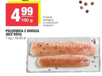 Spar Polędwica z dorsza bez ości 100g oferta