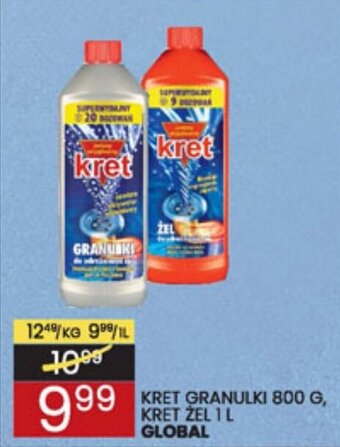 Wafelek Kret granulki 800g oferta