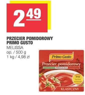 Spar Przecier pomidorowy Primo Gusto 500g oferta