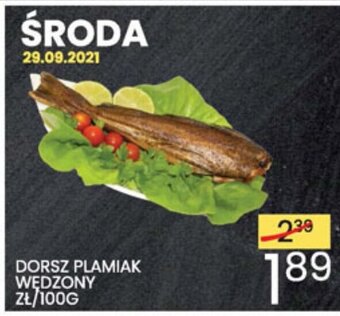 Wafelek Dorsz plamiak wędzony 100g oferta