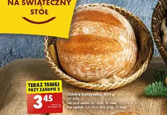 Biedronka Chleb z koszyczka, 450 g oferta