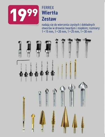 ALDI Wiertła Zestaw oferta