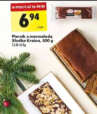 Biedronka Piernik z marmoladą Słodka Kraina, 500 g oferta
