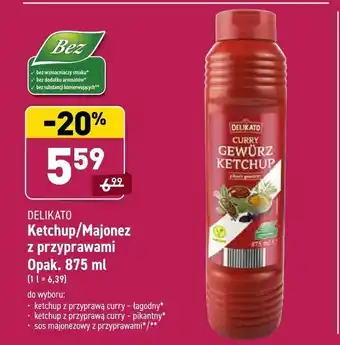 ALDI Ketchup/Majonez z przyprawami Opak. 875 ml oferta